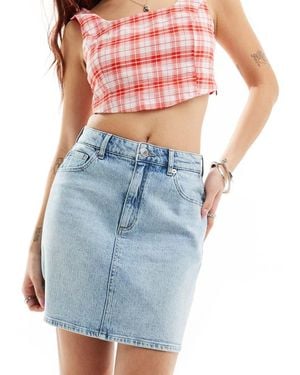 Vero Moda Tessa Mini Skirt - Blue