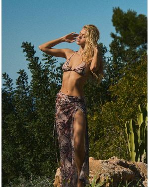 Pull&Bear Lange Strandrok - Groen