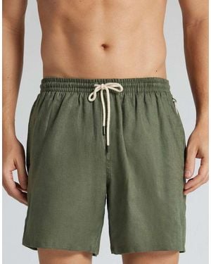 Intimissimi Plain Swim Trunks - Green