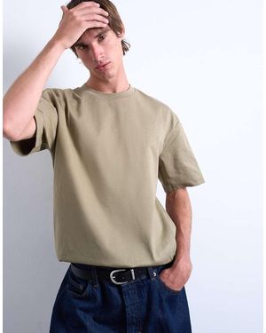 TOPMAN Relaxed Fit T-Shirt - Green