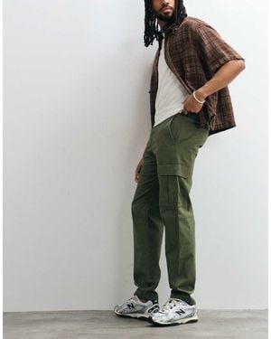Jack & Jones Straight Cargo Trousers - Green