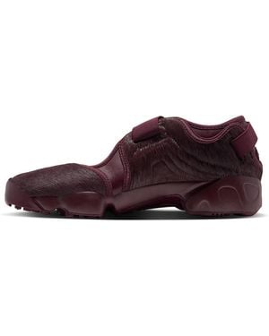 Nike Air rift baskets en poil - Marron