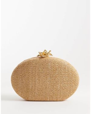 New Look – clutch aus bast - Natur