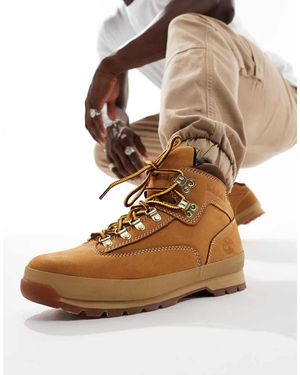 Timberland Botas De Senderismo Color Trigo De Nobuk Euro De -Marrón - Gris