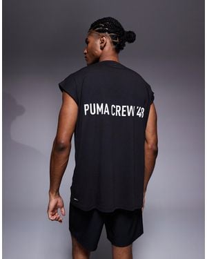 PUMA – sport-tanktop - Blau