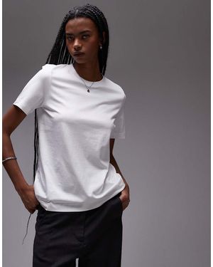 ARKET T-Shirt A Maniche Corte Bianca - Grigio