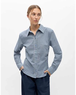 Object Camicia Color Sky Captain - Blu