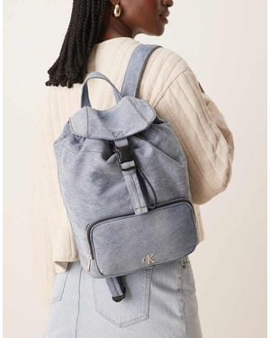 Calvin Klein Pocket Backpack - Grey