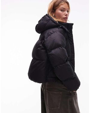 Levi's Abrigo Corto Acolchado De Estilo Wéstern De - Negro