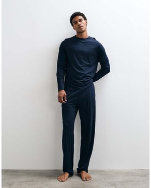 ASOS Relaxed Pyjama Set - Blue