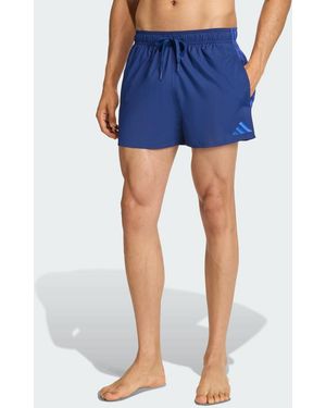 adidas Originals 3-Stripes Swim Shorts 3-Inch - Blue