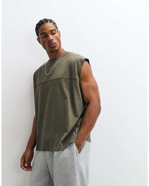 Collusion Jersey Tanktop - Groen