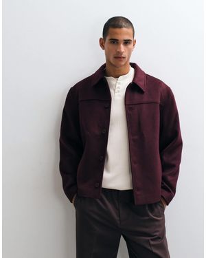 ASOS Wool Look Jacket - Blue