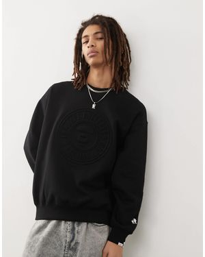 Aape By A Bathing Ape Aape by a bathing ape - sweat-shirt à logo en relief - Noir