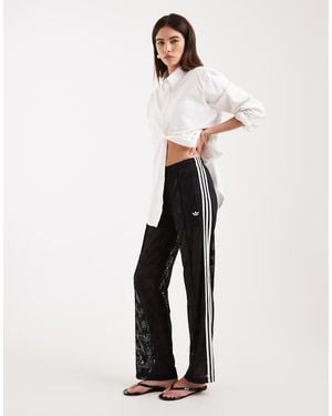 adidas Originals Firebird Classic Lace Trackpants - White