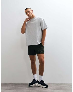 4505 Icon Heavyweight Cotton Oversized T-Shirt With Quick Dry Finish - White
