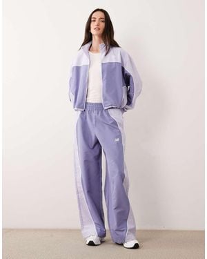 New Balance Trackside Woven Pant - Purple