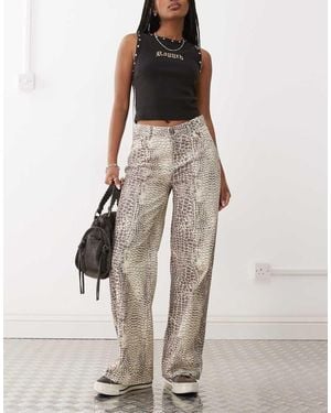 The Ragged Priest baggy Fit Jeans - Natural