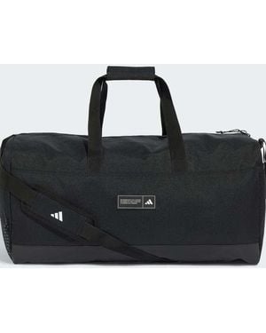 adidas Originals 3 Stripes Weekender Duffel Bag Large - Black