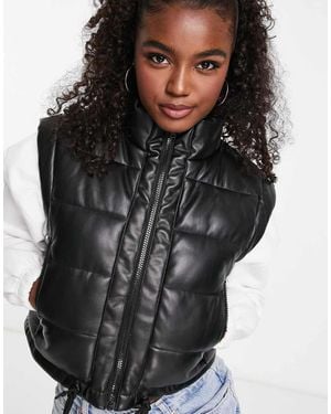Pimkie Gilet Corto - Nero