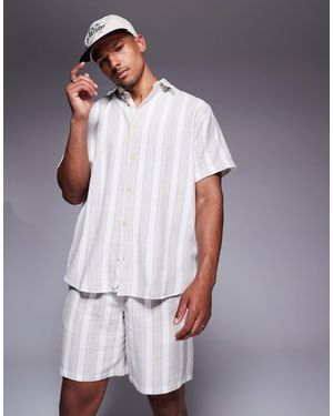 ADPT – strukturierte shorts - Grau