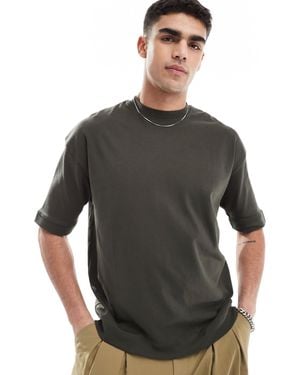 Brave Soul Short Sleeve Premium T-shirt 300 Gsm - Gray