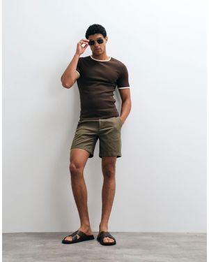 ASOS Slim Fit Chino Shorts - Green