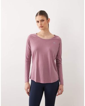 Dare 2b Lightweight Quick-Dry Serenity Long Sleeved T-Shirt - Pink