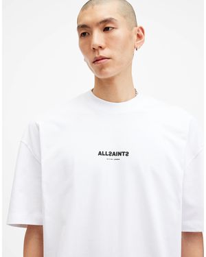 AllSaints – subverse – kurzärmliges t-shirt - Weiß