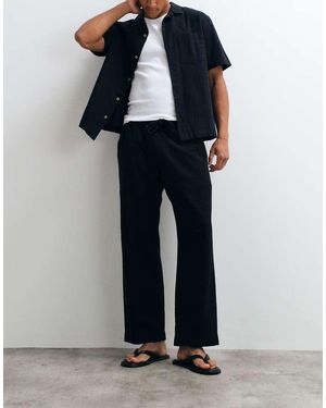Abercrombie & Fitch Pantalones Negros Holgados De Sirsaca