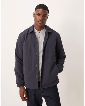 SELECTED Coach Jacket - Blue