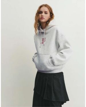 Pull&Bear The Met Hoodie - Grey