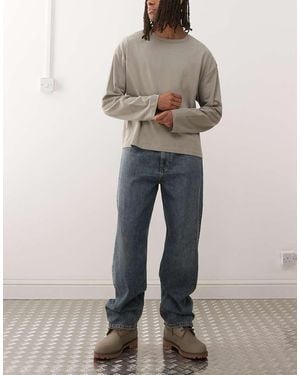 Weekday Galaxy Loose Fit baggy Jeans - Natural