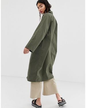 Monki plaid utility jacket hotsell