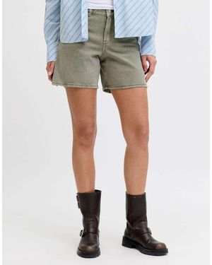 JJXX Pantaloncini Di Jeans Oliva Polvere - Verde
