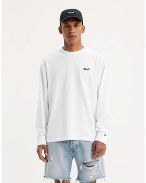 Levi's Long Sleeve Authentic T-Shirt - White
