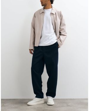 ASOS Tailored Pull On Oversized Tapered Pants - White