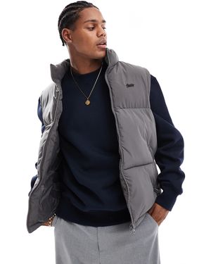 Pull&Bear Puffer Gilet - Blue