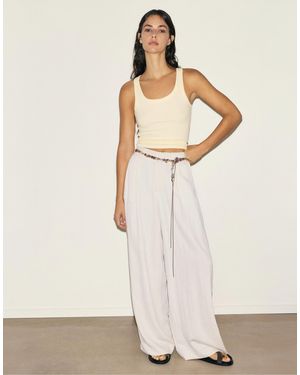 Pull&Bear – elegante hose - Natur