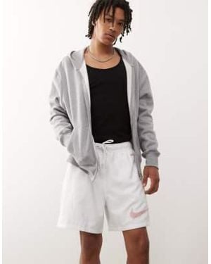 Nike Club Swoosh Woven Shorts - White