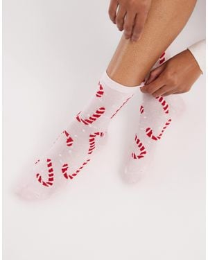Pieces – socken - Pink