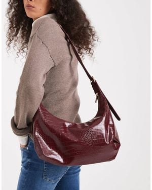 Glamorous – lässige schultertasche - Braun