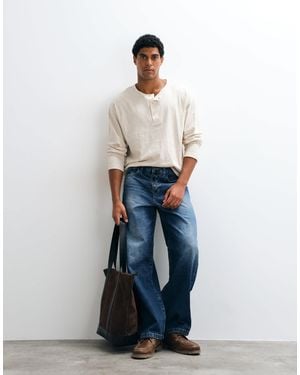 ASOS baggy Jeans - White