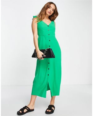 Whistles Hanna - robe à bretelles nouées - Vert