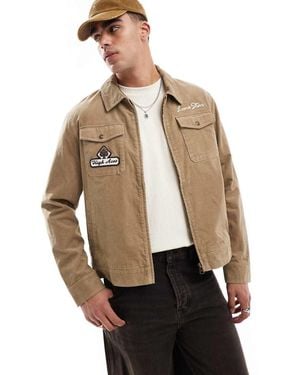 Cotton On Cotton On Garage Jacket - Natural