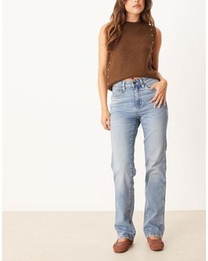 Wrangler Straight Fit Jeans - Blue