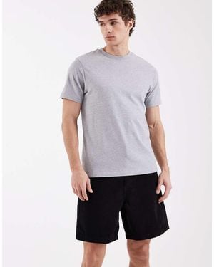 ASOS Mid Length Corduroy Shorts - Grey