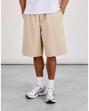 CERNUCCI Double Knit Jort - Natural