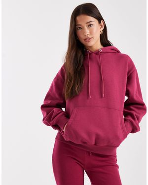Cotton On Premium Oversized Hoodie - Red