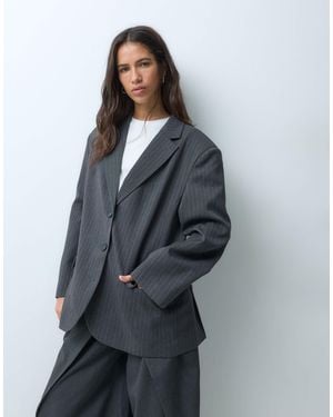 ASOS Blazer oversize - Gris